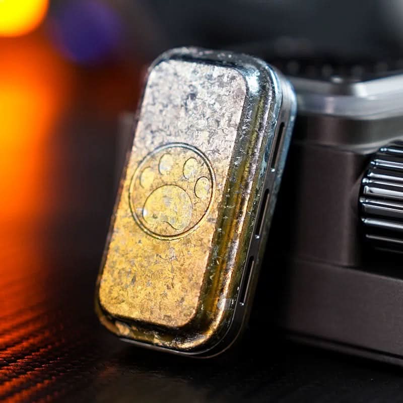 lridescent Titanium Alloy Tuning Fork Fidget Slider - MXEDC